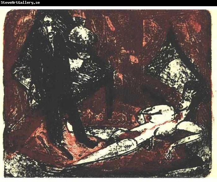 Ernst Ludwig Kirchner The murderer